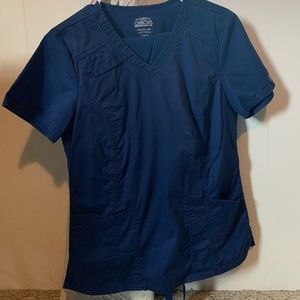 Cherokee Premium Scrub Set- Navy Blue